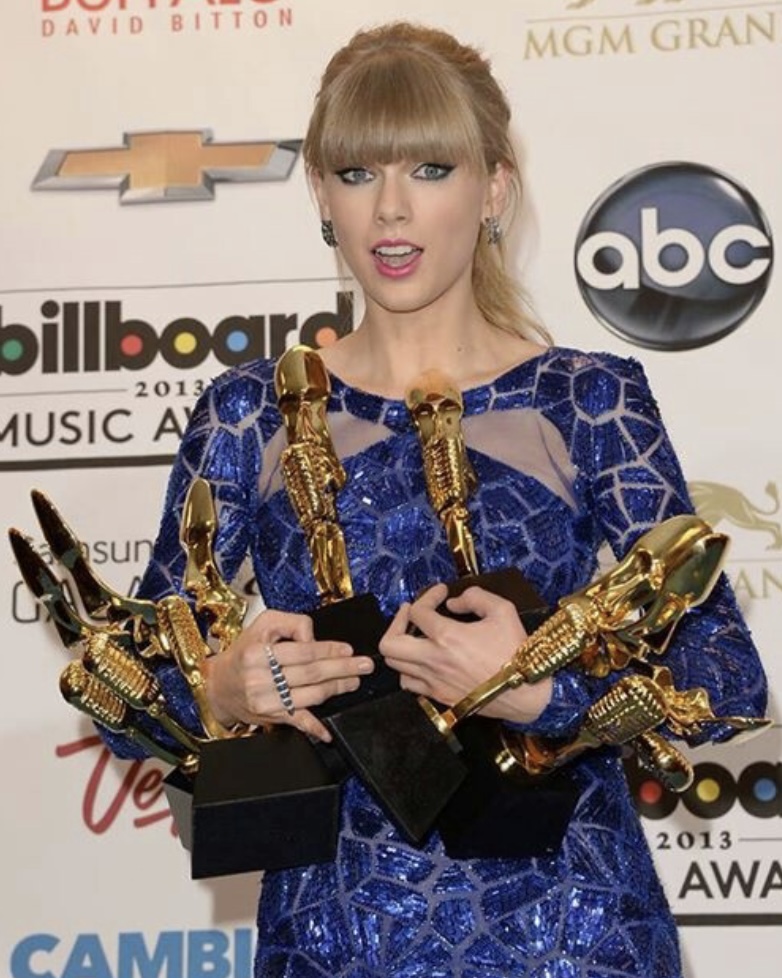 Taylor amb els seus premis